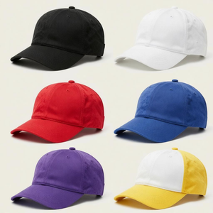 Casquette de baseball brodée de haute qualité à 6 panneaux, personnalisable pour les sports de plein air - Product Image 1