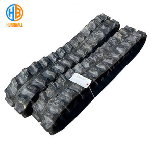 Voie en caoutchouc large de <span class=keywords><strong>12</strong></span> "300X52.5nx82 pour les machines d'excavatrice de Ex30-1 Hitachi Ex30 - Product Image 2
