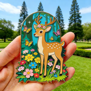 Fabricante Chino de Pines Personalizados: Anime, Dibujos Animados, Metal, Solapa, Insignia con Logotipo, Esmalte Duro y Blando - Product Image 1