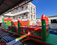 Pistola Nerf Inflable con Obstáculos, Obstáculo Inflable para Paintball