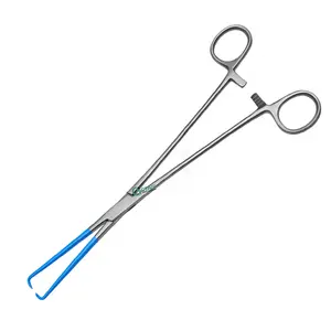 Nibesser — pinces à poncer droit et à bout arrondi 25cm, couverts bleu, pour les cervicales et l'abdomen, kits chirurgicaux OB/de gymnastique