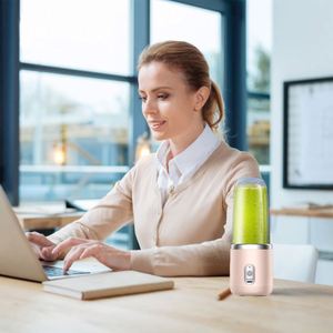 Presse-agrumes USB 2026 facile à utiliser, design minimaliste et unique, couleur orange, pour femmes - Product Image 6