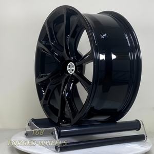 168 Özel Tasarım Dövme 5x127 Jantlar 19 20 21 22 23 İnç Özel Alaşımlı Binek Otomobil Jantları ve Jeep Grand Cherokee Wrangler için Jantlar - Product Image 2