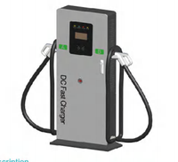 Nouvelle station de recharge rapide pour véhicules électriques industriels et commerciaux, 120-160 kW, écran LCD, CCS2, sortie AC 380 V/200-220 V, entrée AC