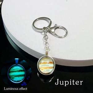 Pujiang nouvelle Sublimation personnalisé Noctilucence veilleuses brillant K9 porte-clés cristaux verre porte-clés pour mariage retour cadeaux - Product Image 5