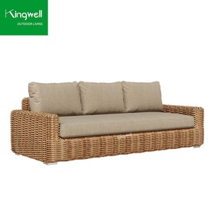 أثاث صالة فناء حديث للأماكن الخارجية للحدائق من الخوص <span class=keywords><strong>PE</strong></span> ratan أثاث فناء للفلل والشرفات والشقق - Product Image 6