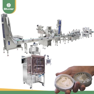 Tự động snus máy đóng gói bột dễ dàng hoạt động hiệu quả Jar điền dây chuyền sản xuất gói ghi nhãn Túi giấy nhựa - Product Image 1