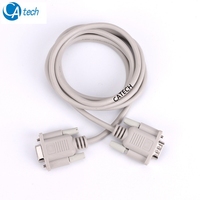 Cable Serial RS232 DB9 de Alta Calidad OEM ODM, Cable de Extensión DB9Pin Macho a Hembra