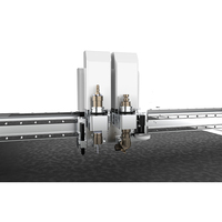 Nuevo modelo de cajas de cartón corrugado planta rosas flor caja de envío Digital CNC corte Plotter máquina cortadora