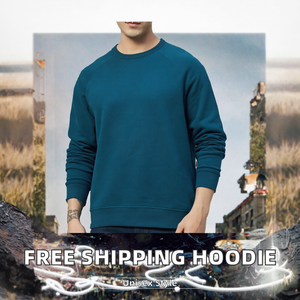 Livraison Gratuite – Sweat à Capuche Homme Tendance en Coton 100% (260g) Coupe Classique avec Poche, Imprimé DTF Tricoté pour l'Automne – Haute Qualité - Product Image 2