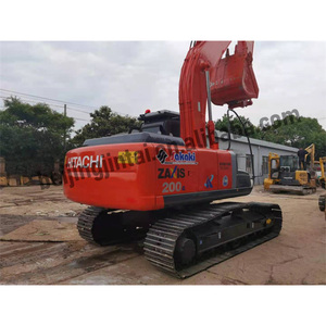 Low Working Hours 20tons Used Hitachi ZX200 Crawler Excavator with Isuzu Engine 1m Bucket Bearing & Gear Components - Product Image 4