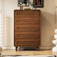 Purely Feel Französisch alten Windrohr Schrank Schlafzimmer Massivholz fünf oder sechs Eimer Schrank Schubladen schrank American Retro Schließfach