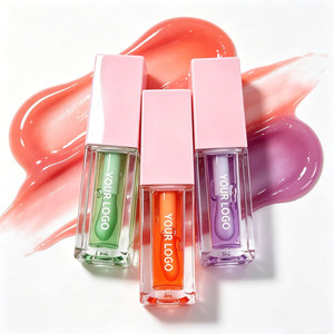 Huile à lèvres repulpante vegan hydratante effet brillant vitamine E soin des lèvres personnalisable avec logo - Product Image 2