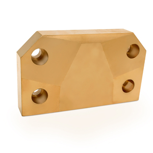 Plaque de support en bronze haute résistance moulée par centrifugation, haute rigidité, anti-glissoir, précision pour machine de moulage par injection - Product Image 3