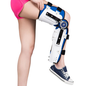 อุปกรณ์พยุงเข่าแบบปรับมุมได้ YSK Medical Orthopedic สำหรับการป้องกันระดับมืออาชีพ พร้อมบานพับแบบข้อต่อ ช่วยในการฟื้นฟูสภาพข้อเข่า - Product Image 1