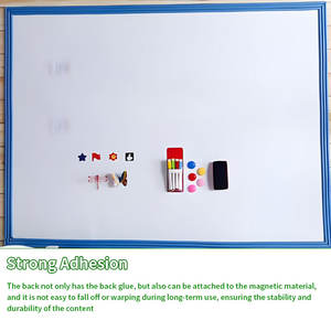 Película de pizarra blanca impresa UV borrable autoadhesiva PET de <span class=keywords><strong>vinilo</strong></span> magnético para Pegatinas de pared y refrigerador - Product Image 5