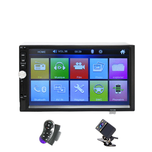<span class=keywords><strong>7</strong></span>インチHD1080Pカーラジオ2 DinオーディオステレオBTビデオMP5バックアップカメラステアリングホイールコントロールUSB接続FMウェーブ<span class=keywords><strong>DVD</strong></span>プレーヤー - Product Image 1