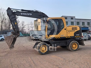 Excavadora de Ruedas Usada VOLVO EW145B, Excavadora de Orugas de 15 Toneladas, de Alta Eficiencia, Excavadoras de Segunda Mano en Venta - Product Image 3