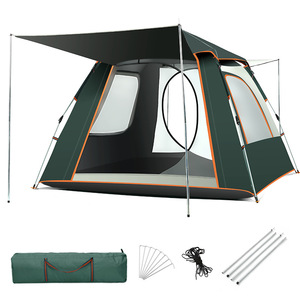 Tutto <span class=keywords><strong>in</strong></span> uno Extra Large <span class=keywords><strong>tenda</strong></span> da campeggio compatta Pop up portatile pieghevole casa <span class=keywords><strong>tenda</strong></span> da campeggio per escursioni a piedi Picnic all'aperto - Product Image 3