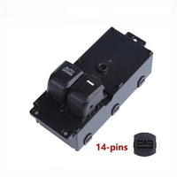 93570-4Y001 LHD Para Kia Rio 3 2011 2012 2013-2017 UB 93570-4Y001 Interruptor Maestro Eléctrico de Ventanilla Delantera Izquierda con Botón de Cristal