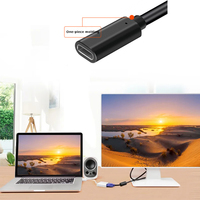 Kabel ekstensi USB3.0 pria ke Tipe c, kabel ekstensi Hard Drive seluler USB 3.0, kabel Data Tipe c