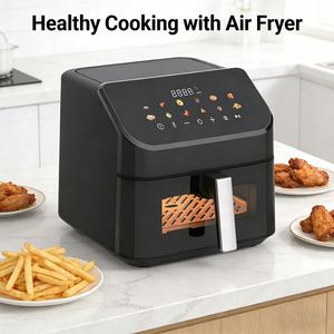 Nouvelle Conception 2026 – Friteuse à Air Électrique Multifonctionnelle à Contrôle Numérique, Saine et Classique, pour Usage Domestique et Hôtelier avec Fenêtre de Visualisation - Product Image 3