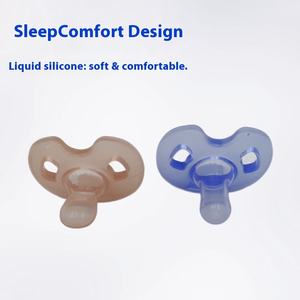 Produttore di Silicone per alimenti per neonati ciuccio per bambini a testa piatta e tonda aiuto per dormire per 0-12 mesi - Product Image 4