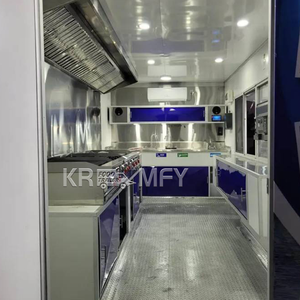 Camion de vente de nourriture mobile 2025 à vendre, entièrement équipé, remorque de restauration - Product Image 3