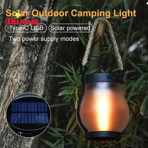 Lámpara Solar con Forma de Llama, Resistente al Agua IP44, Recargable, <span class=keywords><strong>para</strong></span> Jardín, 22 LED Blanco Cálido, 2 Modos, Ángulo de Haz de 360°, <span class=keywords><strong>para</strong></span> Patio - Product Image 6
