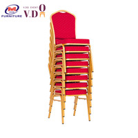Dôme à empiler en acier inoxydable beige salle à manger de mariage luxe transparent événement banquet chaise