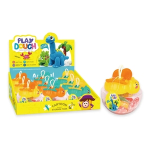 Ensemble de modelage en pâte à <span class=keywords><strong>modeler</strong></span> <span class=keywords><strong>Montessori</strong></span> 12 couleurs Creative Smart Kids Clay Play Dough DIY Game with Cute Container Sensory Feature - Product Image 5
