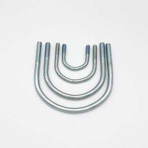 Vente en gros de boulon en U galvanisé personnalisé de qualité supérieure Pièce automobile boulon en U de remorque écrou collier de serrage boulon en U en acier inoxydable haute résistance - Product Image 5