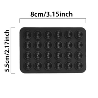 Offre Spéciale Portable Design Adhésif Silicone Ventouse Support Pour Téléphone Portable Antidérapant Simple Opération Selfies Aspiration Téléphone Cas