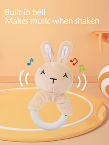 الخشب حلقة لينة حشرجة الكرتون التدريب فرشاة الأسنان الحسية القلب ألعاب التسنين الحيوان شكل خشبي الطفل حلقات التسنين - Product Image 4