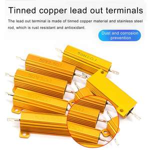 1pcs 50W 100W Aluminium Power Metal Shell Résistance bobinée RX24 0.01R ~ 100K 1 <span class=keywords><strong>4</strong></span> 6 <span class=keywords><strong>7</strong></span> 8 10 20 200 500 1K 3.3K 10K <span class=keywords><strong>Ohm</strong></span> Résistance - Product Image 4