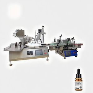 Machine <span class=keywords><strong>de</strong></span> remplissage et <span class=keywords><strong>de</strong></span> bouchage rotative automatique pour huiles essentielles, gouttes pour les <span class=keywords><strong>yeux</strong></span>, colle liquide, petits flacons en verre, tubes à essai, flacons <span class=keywords><strong>de</strong></span> réactifs - Product Image 5