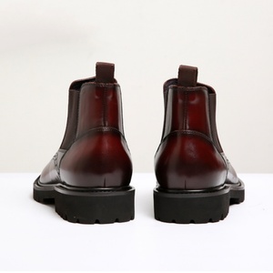 Nouvelles Bottes Chelsea en Cuir Véritable pour Hommes, Très Populaires, Tendance et à la Mode, Marque Célèbre, Chaussures Casual - Product Image 2