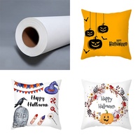 Papel de Transferencia por Sublimación en Seco YinMeiDa, 80 g/m², 64 pulgadas x 300 m, Venta Directa de Fábrica de Textiles, Alta Relación Calidad-Precio, Flexible y Estable