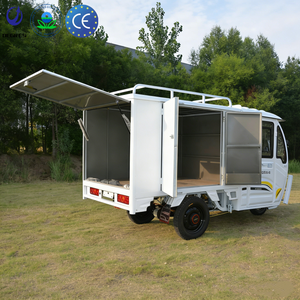 Triciclo Eléctrico de Carga de 3 Ruedas, Totalmente Cerrado, 60V, Nueva Energía, Directo de Fábrica, Certificado <span class=keywords><strong>EEC</strong></span>, 400kg de Carga Útil, para Reparto Express - Product Image 3