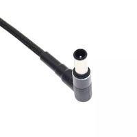 Convertisseur de prise mâle USB Type C vers 6.5x4.4 6.5x4.4mm, câble de charge pour ordinateur portable 100W, cordon pour Sony LG, adaptateur d'alimentation pour ordinateur portable
