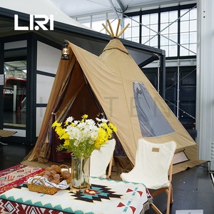 <span class=keywords><strong>Tente</strong></span> de Camping 2 personnes, en toile de luxe, en forme de pyramide, <span class=keywords><strong>Tipi</strong></span> - Product Image 2