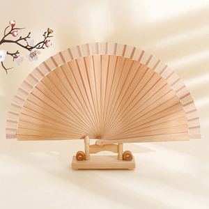 Éventails en bois imprimés double face, design espagnol personnalisé, dernières tendances, pour cadeaux de mariage - Product Image 6