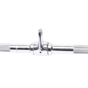 MKASダブル<span class=keywords><strong>D</strong></span>列ハンドルケーブルアタッチメントスチールラットプルダウンハンドル、スイベルフックとローレットグリップラットプルダウンアタッチメント付き - Product Image 4