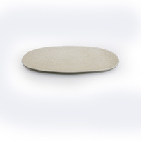Service de table 16 pièces en grès céramique martelé fait main - Beige mat, style européen, assiettes et tasses de mariage, résistant au four et au lave-vaisselle