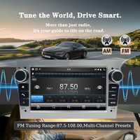 Égaliseur DSP Écran tactile 7 pouces pour Opel Para Astra Meriva Vectra Antara Navigation GPS Prise en charge de Carplay Android Auto Radio