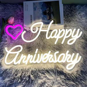 Insegna al Neon LED Personalizzata per Dropshipping, 'Mi Vuoi Sposare?' e 'Buon Compleanno' per Decorazione Casa e Matrimonio - Product Image 2