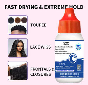 Colle à perruque invisible 38 ml, tenue de 4 à 6 semaines, marque privée, transparente, parfum fruité, meilleure colle pour dentelle, transparente, imperméable - Product Image 3