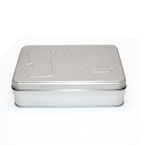 Wholesale Square Metal Gift Tin Box Custom Printed Tin Box Packaging