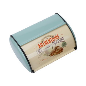 Scatola per pane in acciaio inossidabile per cucina, contenitore per pane in metallo, supporto per pane per bancone - Product Image 2
