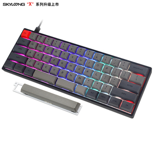 Clavier de jeu mécanique filaire <span class=keywords><strong>GK</strong></span> 61x mini portable à 60% en vente chaude - Product Image 5